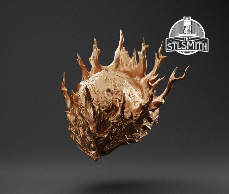 Lorian's Helm Dark Souls Life Size Prop STL