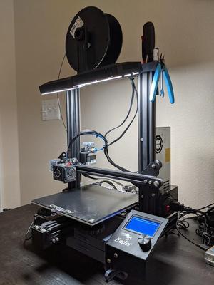 Ender 3 Light Supports