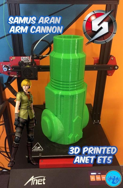 Metroid Samus Aran's Arm Cannon