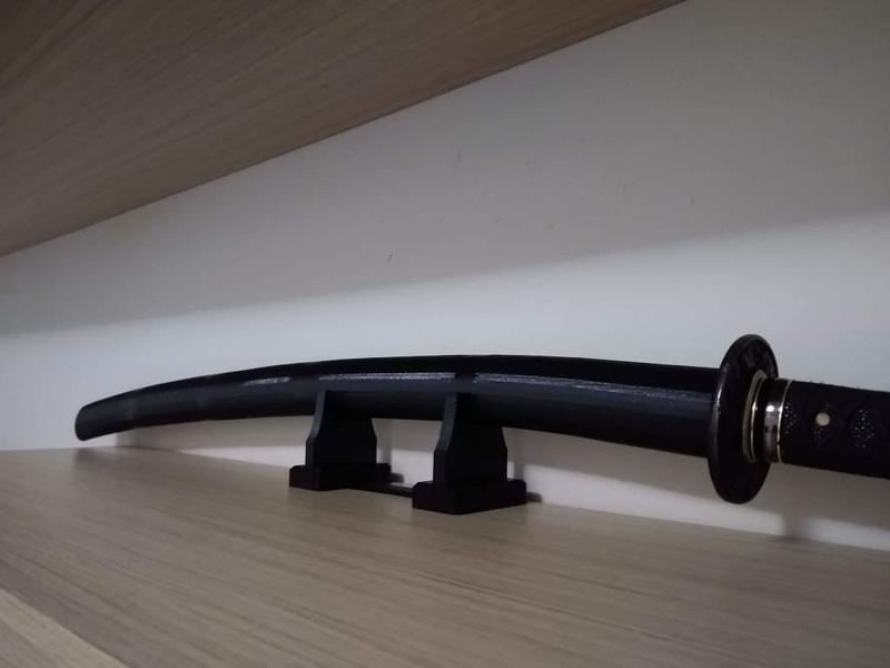 Single katana sword stand