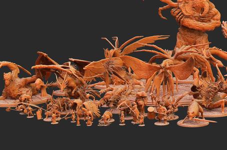 Boss Set Dark Souls Miniature STL