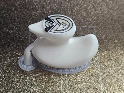 A rubber duck 