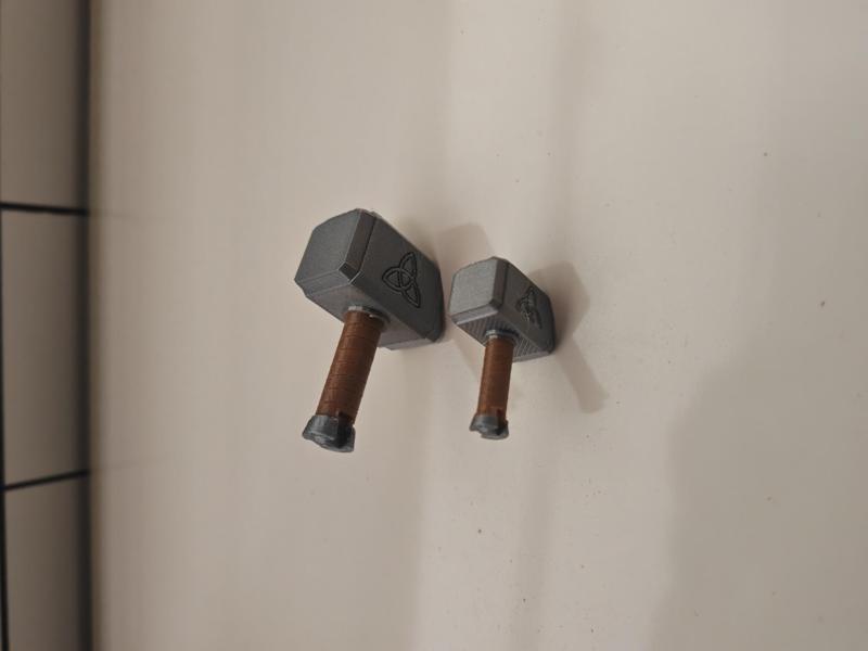 Mjolnir Refrigerator Magnet