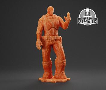Richard Prescott Gears of War OT Miniature STL