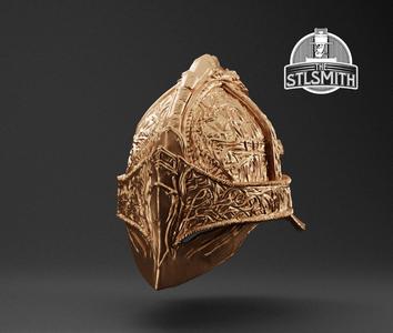 Raging Wolf Helm Elden Ring Life Size Prop STL