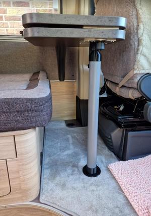 Tischbein Adapter für Camper Van (PVC HT DN50, Knaus Boxstar) [german]