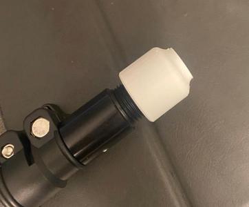 Buddipole mast adapter 1/4-20