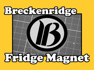 Breckenridge Fridge Magnet