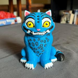KPop Demon Hunters Derpy Spectral Tiger Figure