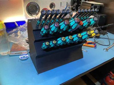 Screwdriver Shelf