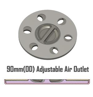 90mm Adjustable Air Outlet