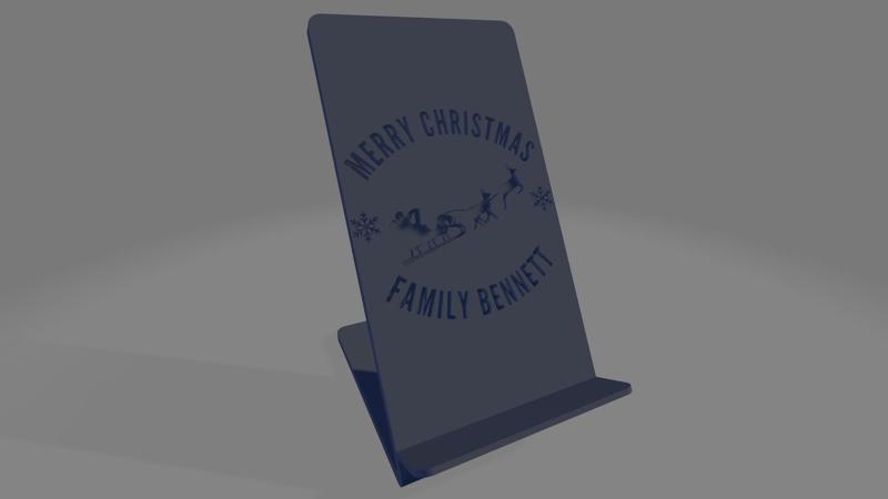 Bennett Family Christmas Phone Stand – The Perfect Holiday Gift!