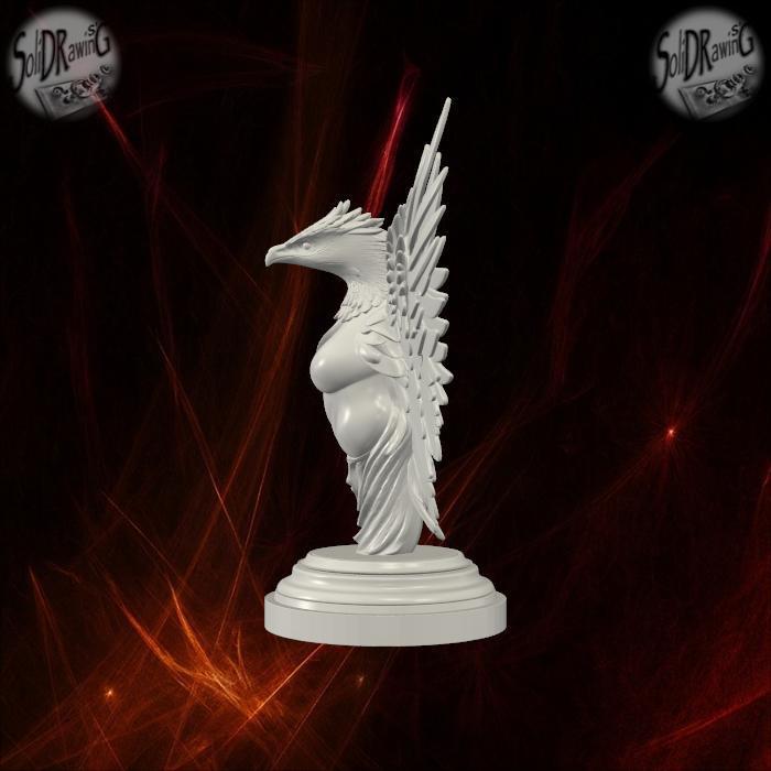 Divine Eagle Winged Goddess – SoliDRawinGs SG936