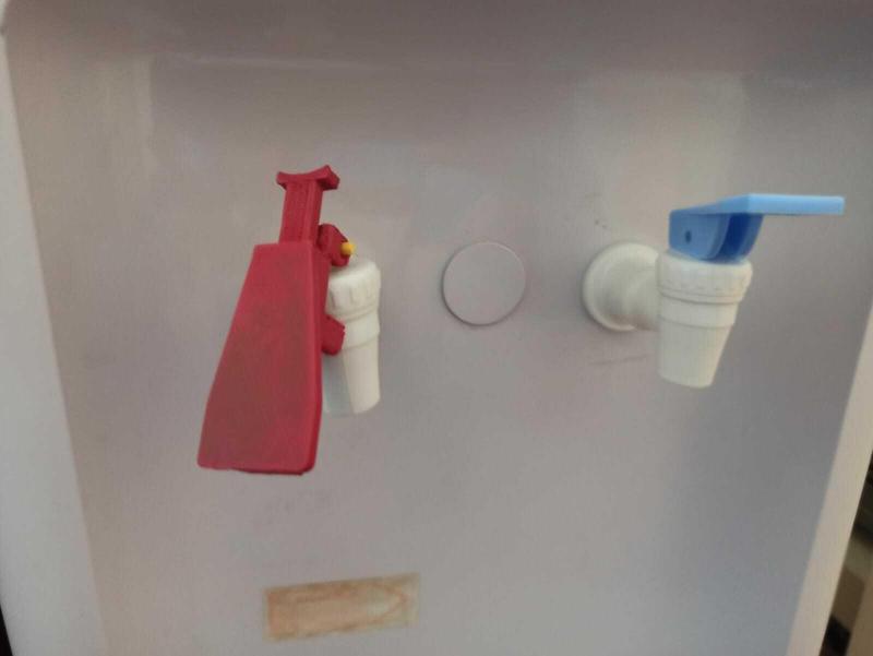 Child-Safe Hot Tap Actuator