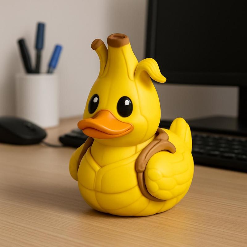 Rubber Duck - Peely - Banana Bunch- 3D print