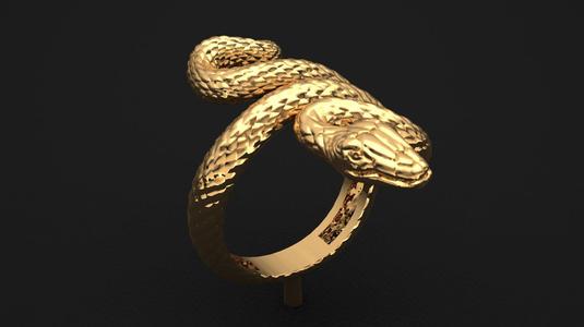 snake ring - Yüzük