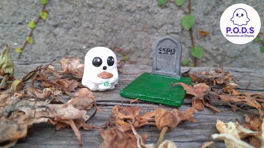 Phantoms on Display - Cute Ghost - ESPO - Perfect for Halloween and Parties