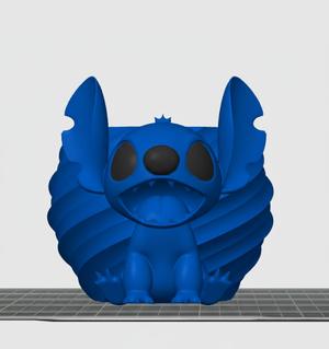 Stitch Pencil Holder 3D – Creative Desk Organizer