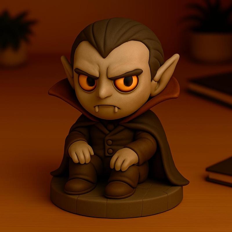 Lord Sombra - Twilight Throne Vampire Chibi