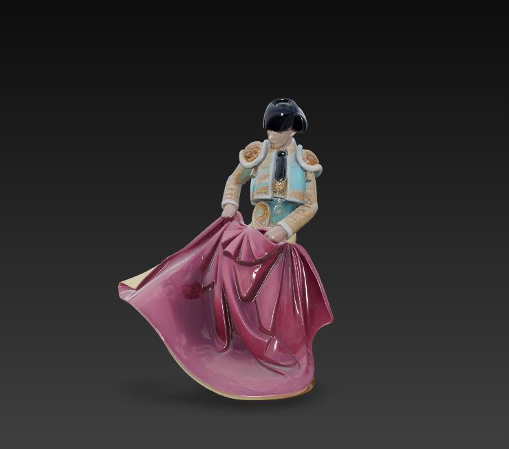 HIGH QUALITY BULLFIGHTER SCULPTURE FOR PRINTING