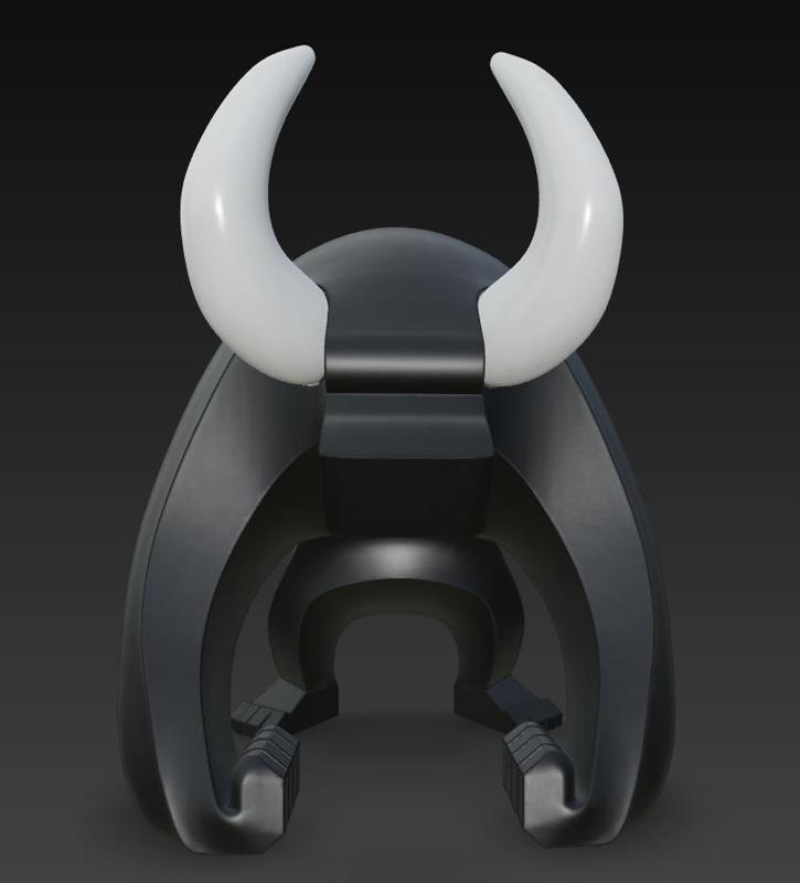 Minimalist art figure Bull about to charge