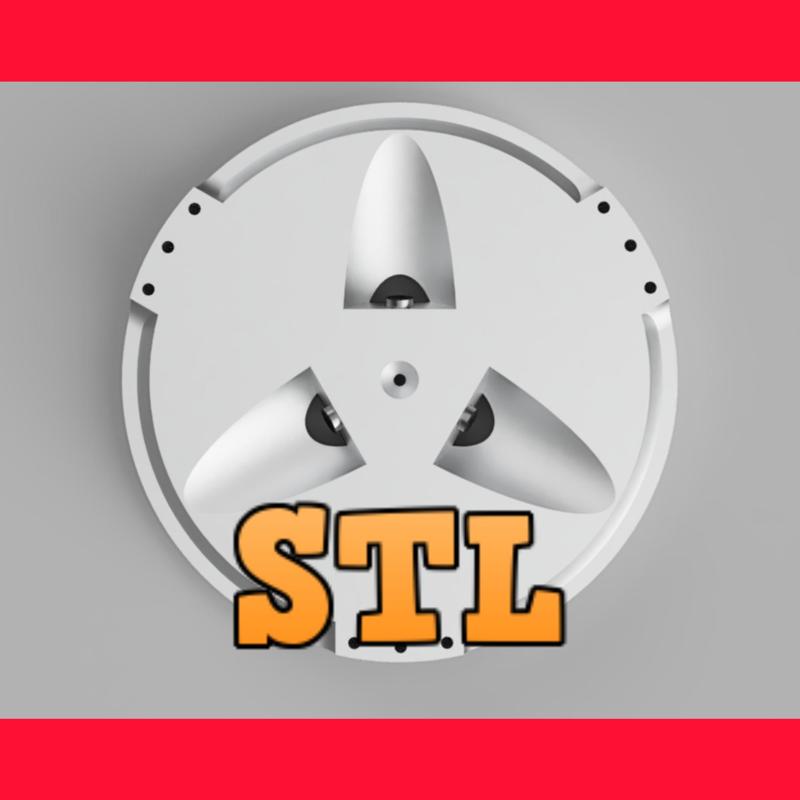 Turbine Injector Greeblie Prop STL Inspired by Star Wars