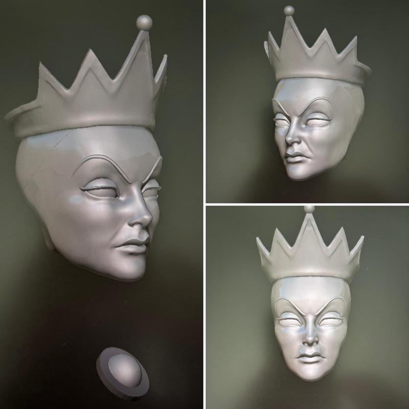 Evil Queen doll head