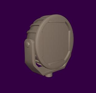 SPOT LIGHT SUIT BULLBAR ROOFRACK 1:10 3D STL PRINT