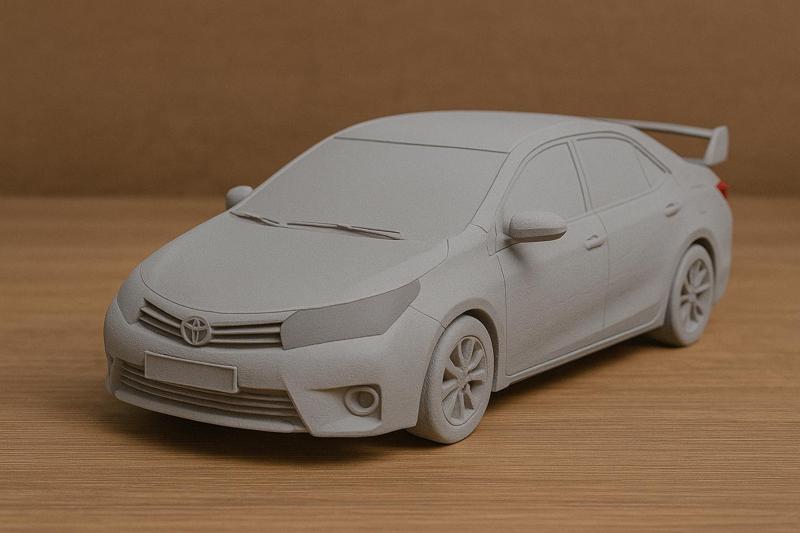 Toyota Corolla 2016 3D Printable Model – Detailed Scale Car