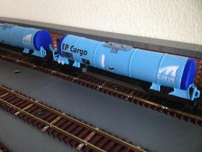 ERR EP Cargo Tank Cars West Haven Amsterdam N Scale