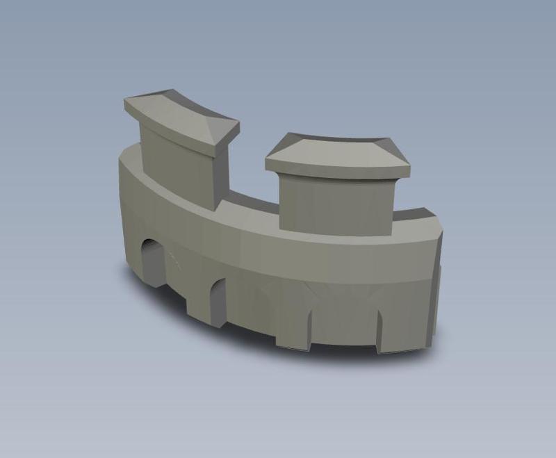 Playmobil tower battlement steck