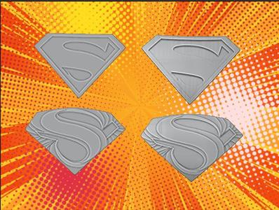 Absolute Superman 4 pack Chest Logo