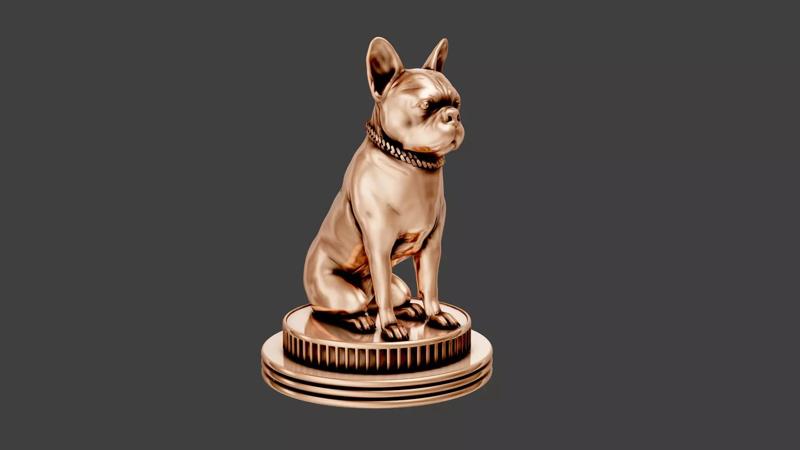 Dog Statue cute luxury