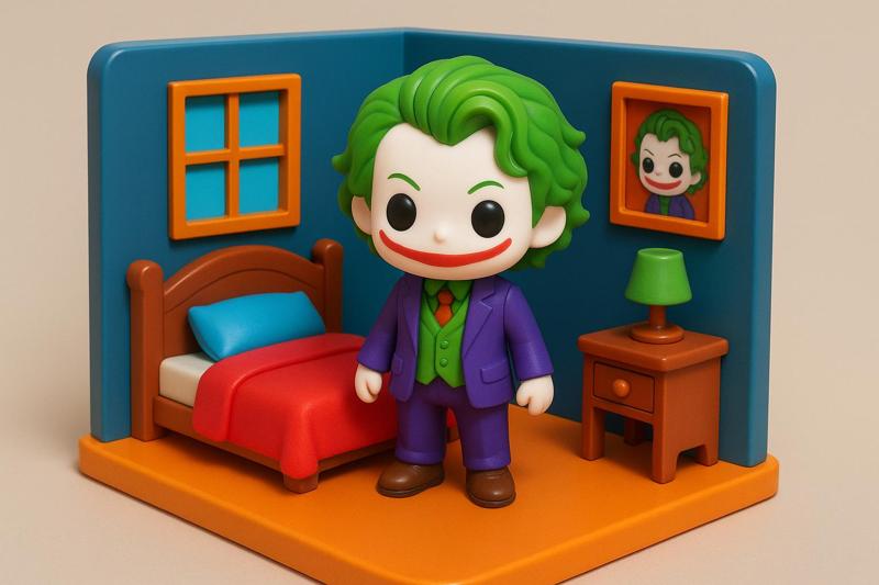JOKER ROOM DIORAMA