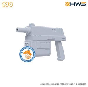 144WS-017BM Beam Commando I (Ext Muzzle). Custom Option Parts for High Grade Model Kits.