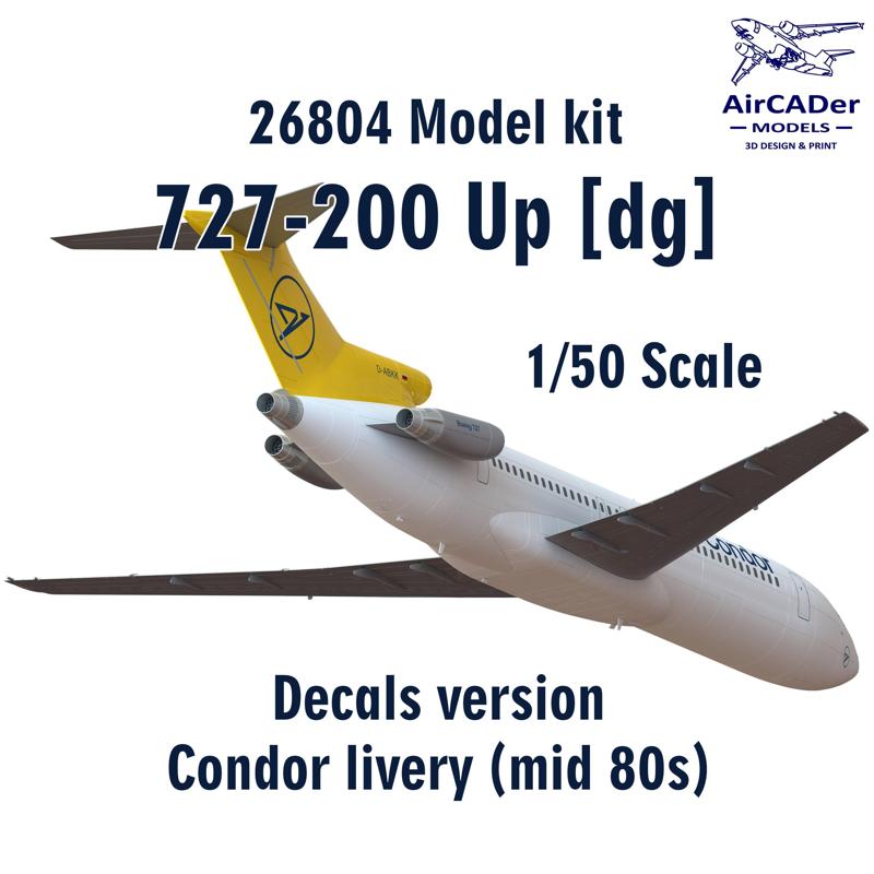 26804 Model kit 727-200 Up scale 1/50