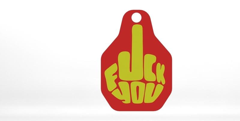 🔑"Fuck You" keychain 🔑