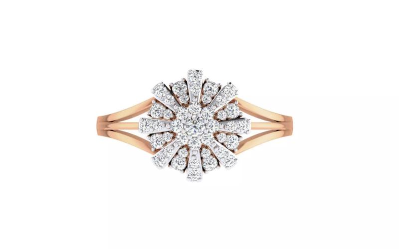 Ultra light wt Women Ring 3dm stl renders details