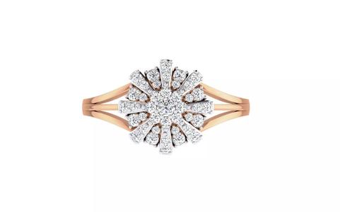 Ultra light wt Women Ring 3dm stl renders details