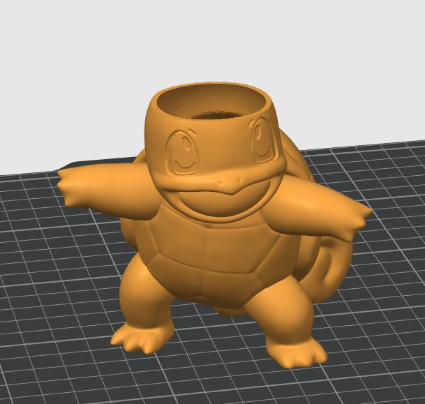 Pokemon Squirtle Planter