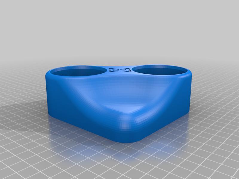 Stand für Salz- und Pfeffermühle von Silvercrest Durchmesser 53mm / Stand for salt and pepper mill Diameter 53mm