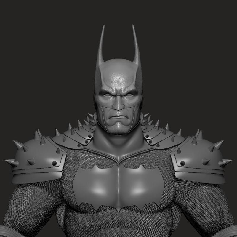 Batman Absolute kit for Muff toys ADAM 1/12 scale