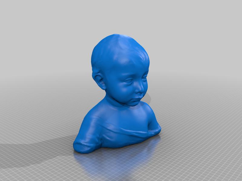 Baby Sculpture Bust