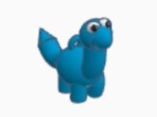 Mini keychain dino