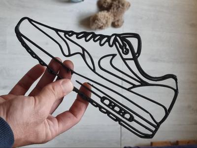 Nike Air Max 1 wall decoration