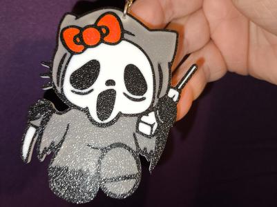 PORTE CLEFS KITTY SCREAM NFC