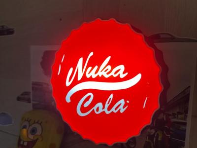 Nuka cola lamp
