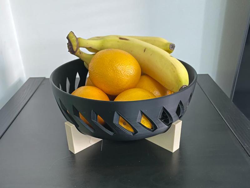 Geometric Fruit Bowls- Halloween Bowl -No Supports