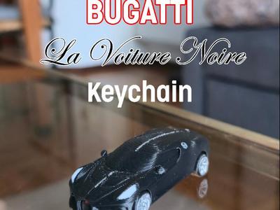 Bugatti La Voiture Noire Keychain (working wheels)