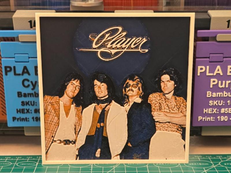Player "Player" Album - Hueforge Art